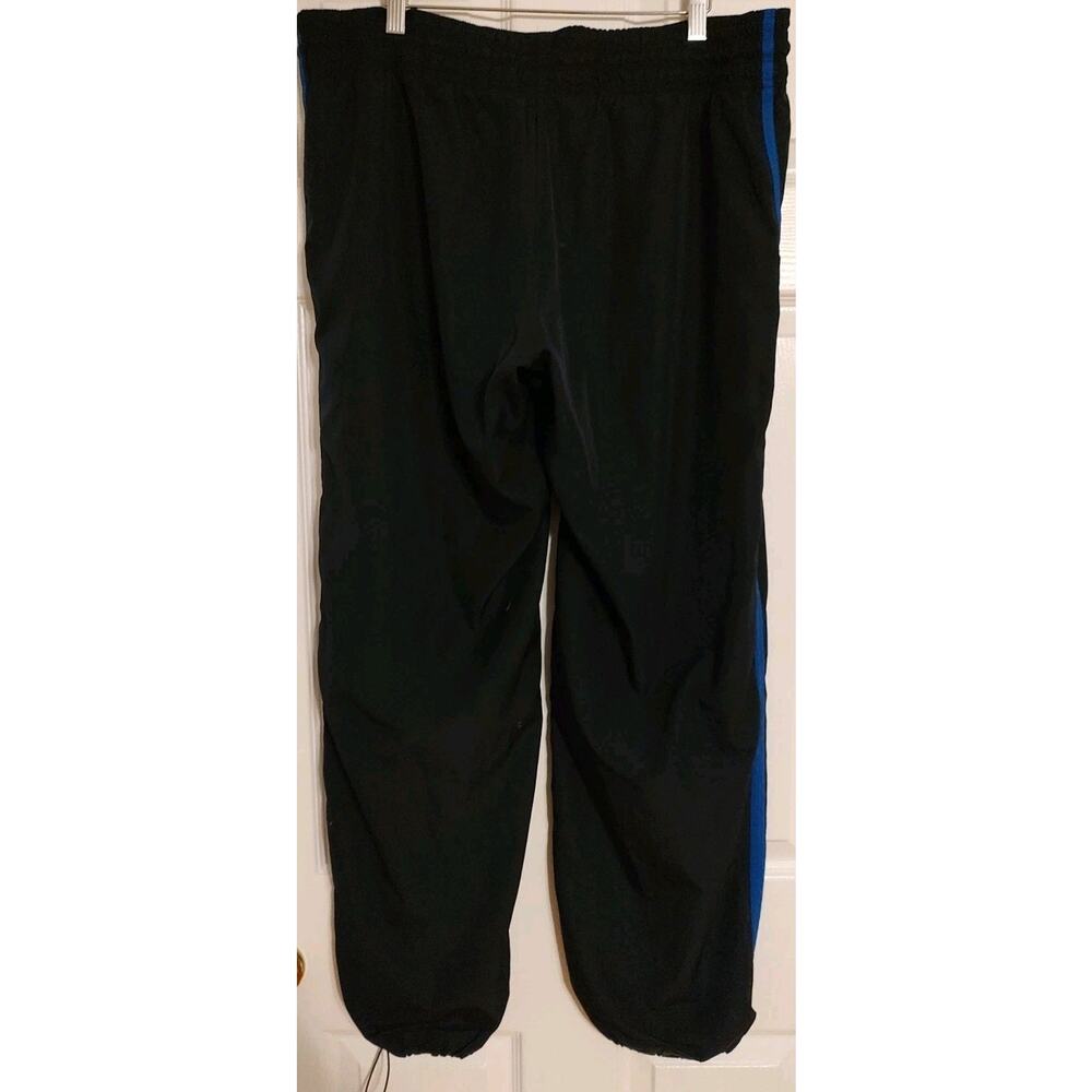 Nike Women's Track Dri Fit Navy Blue / Bright Blue Pink Swoosh Pants - XL 16-18 - Picture 4 of 7